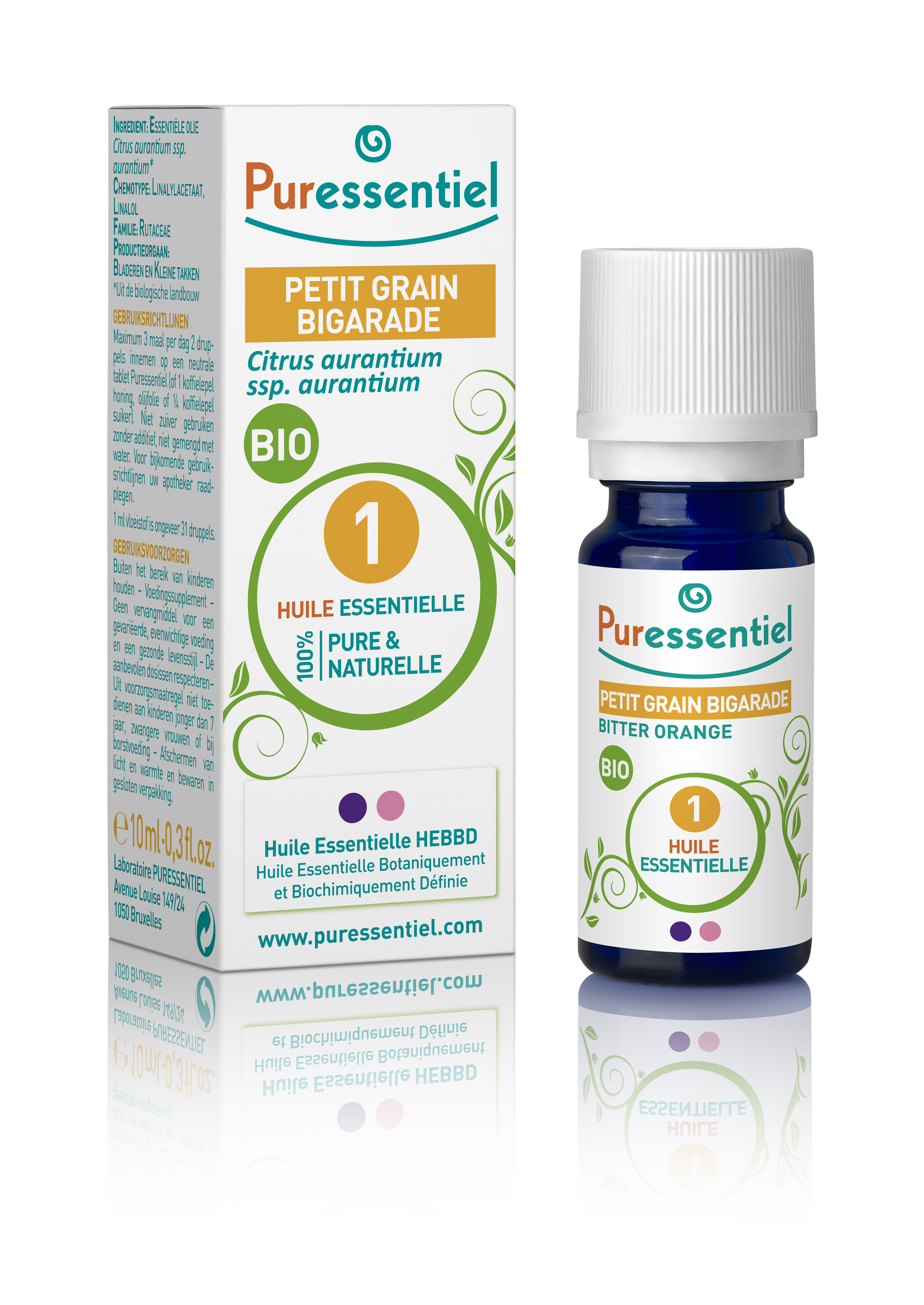 Puressentiel petit grain bigarade olio essenziale bio 10 ml