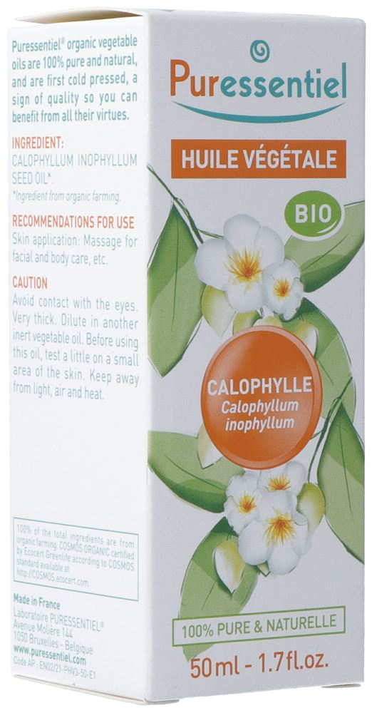 Image of Puressentiel Pflanzenöl Calophylle Bio Fl 50 ml