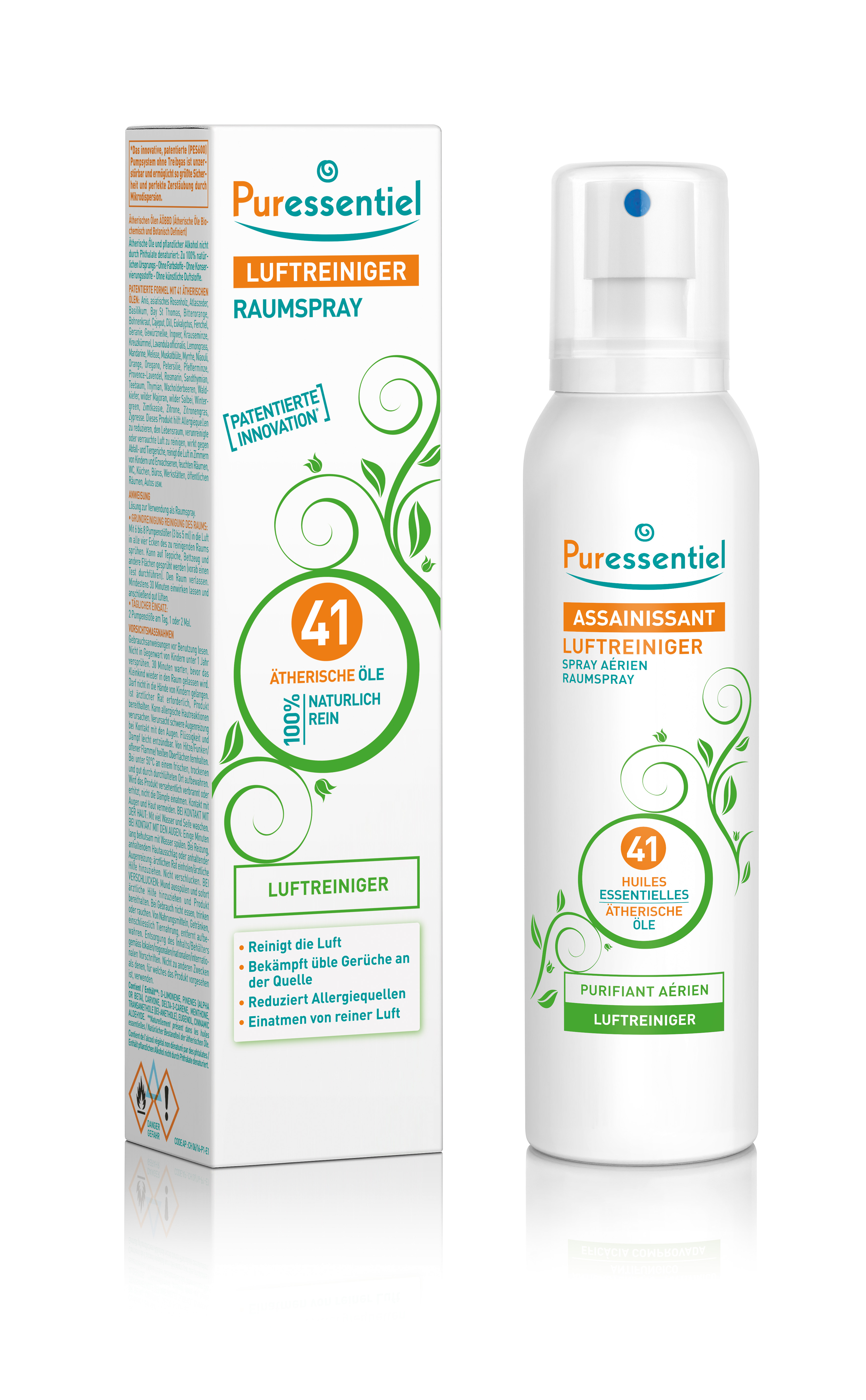 Puressentiel spray assainissant aux 41 huiles essentielles 200 ml