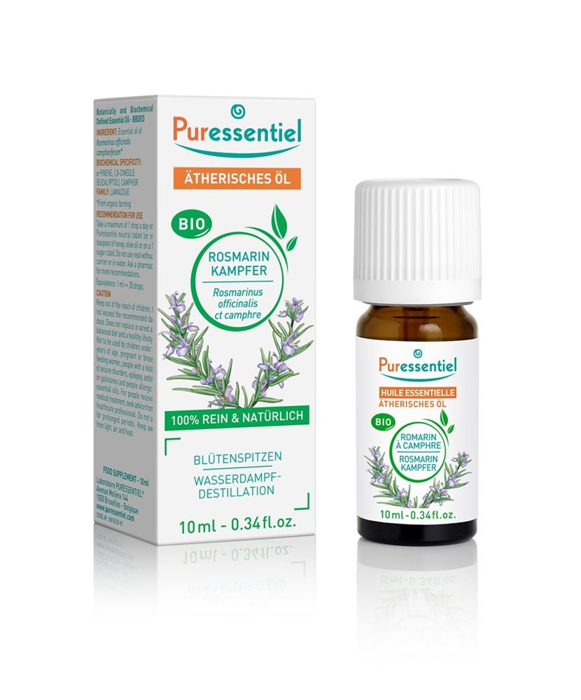 Puressentiel Rosmarin mit Kampfer Äth/Öl Bio 10 ml