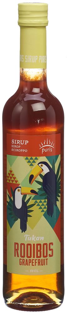 Puris Sirup Tukan 6 Glasfl 50 cl