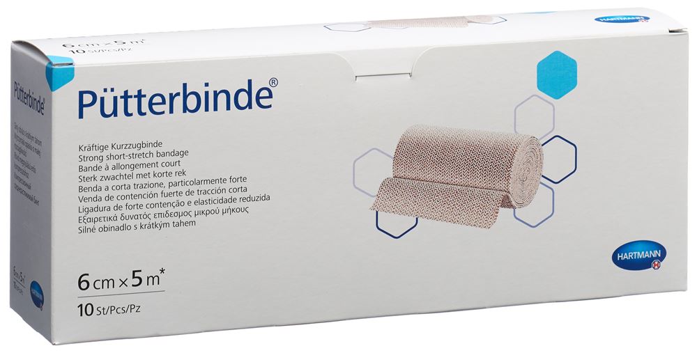Image of Pütter Binde 6cmx5m 10 Stk
