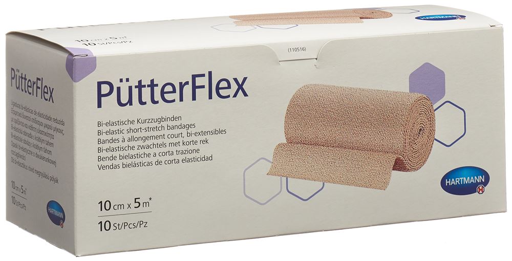 Image of Pütter Flex Binde 10cmx5m 10 Stk