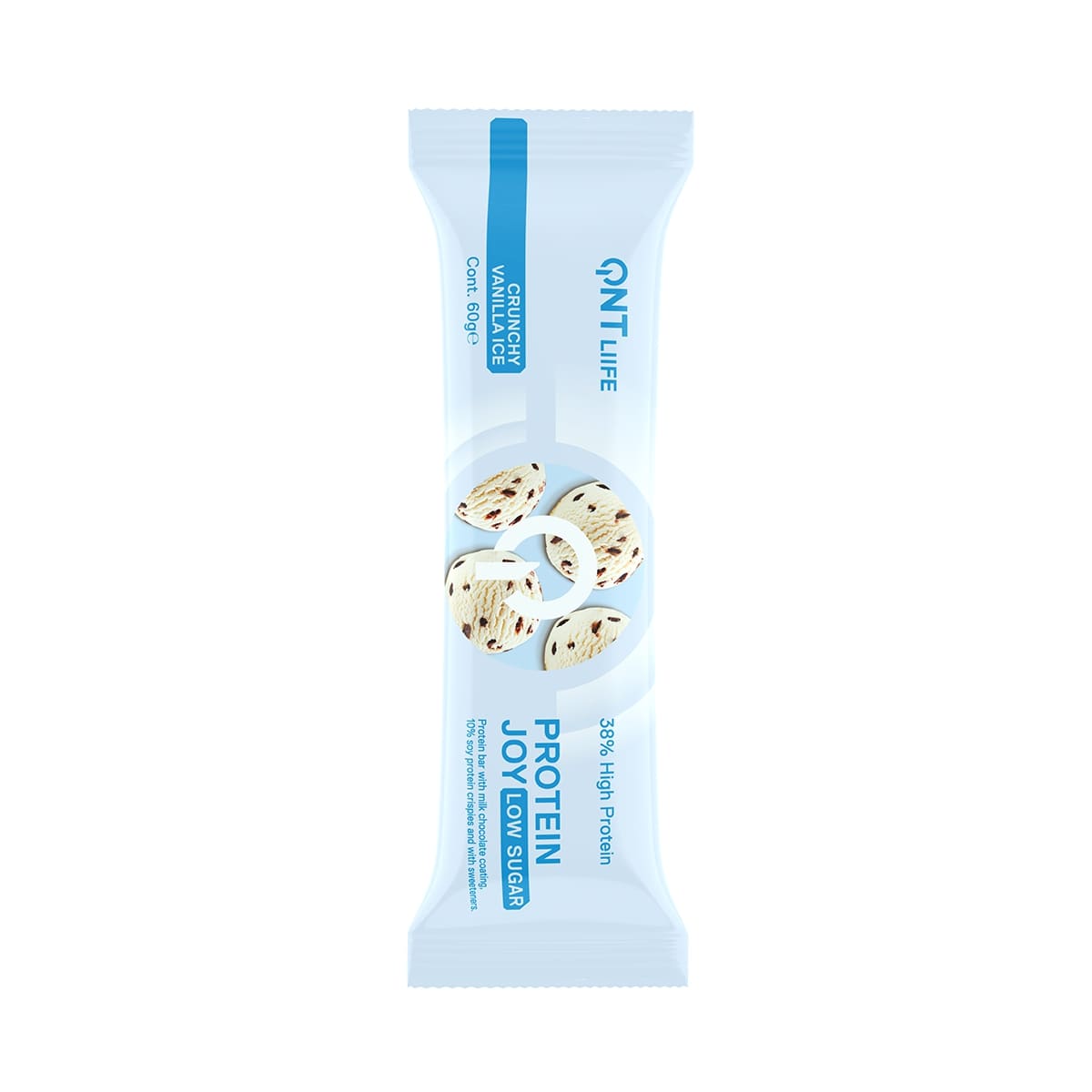 Image of QNT 38% Protein Joy Bar Low Sugar Vanilla Crisp 60 g