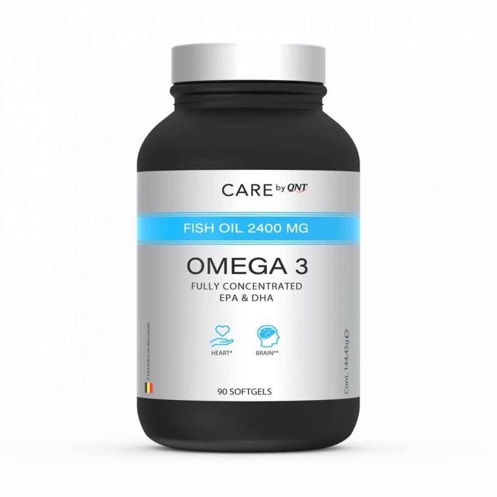 QNT Care Omega 3 Weichkaps Glasfl 90 Stk