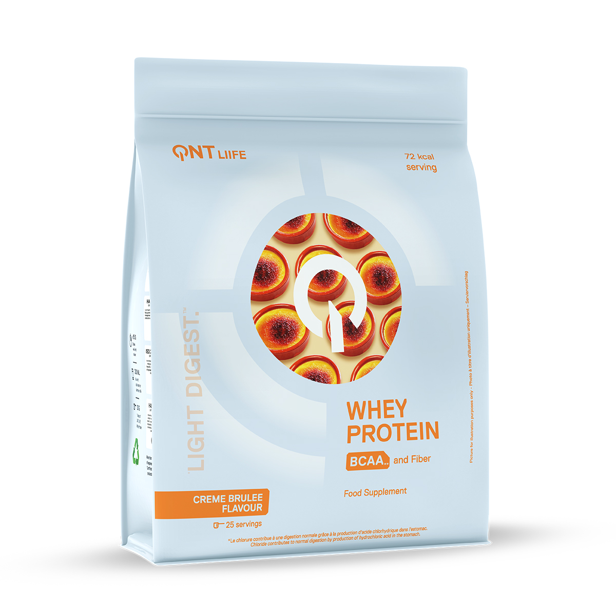 QNT Light Digest Whey Protein Crème Brûlée 500 g