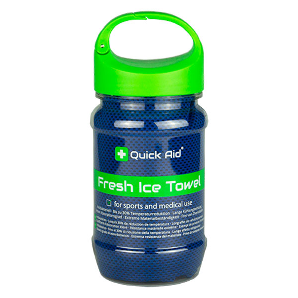 Image of Quick Aid Fresh Ice Towel 34x80cm blau Box