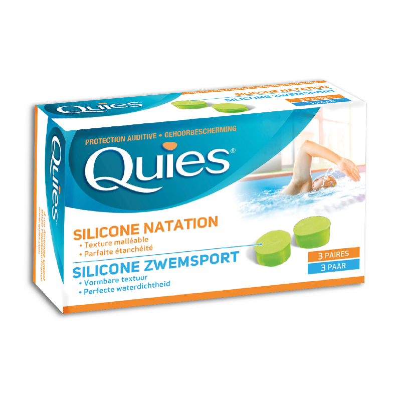 Quies tappi in silicone 3 paia