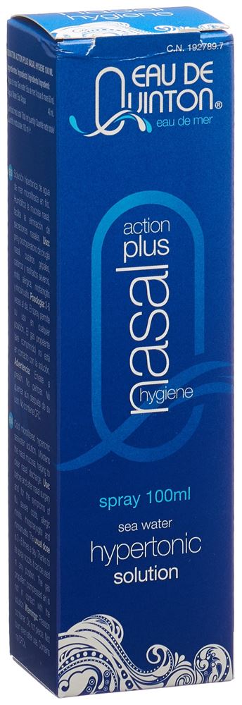 Quinton Hypertonic 21g/l Nasenspray 100 ml