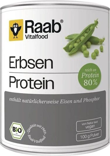 Image of Raab Erbsen Protein Plv Bio Ds 100 g
