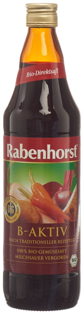 Image of Rabenhorst B-Aktiv Gemüsesasaft Breuss Bio 750 ml