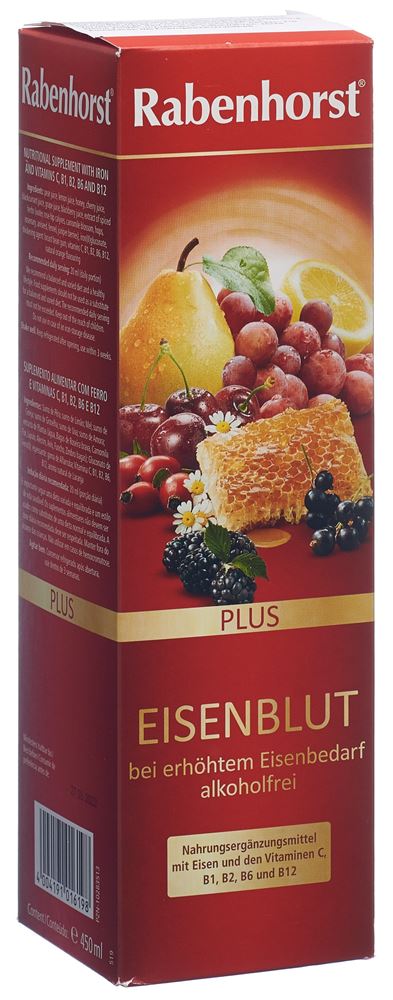 Rabenhorst sang de fer plus fl 450 ml
