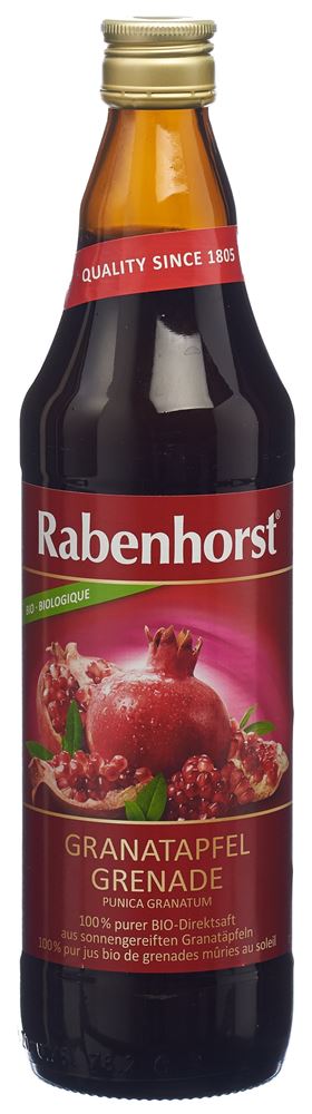 Rabenhorst Granatapfel Muttersaft Bio Fl 7.5 dl