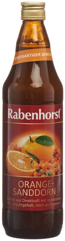 Image of Rabenhorst Orange-Sanddorn Nektar 750 ml