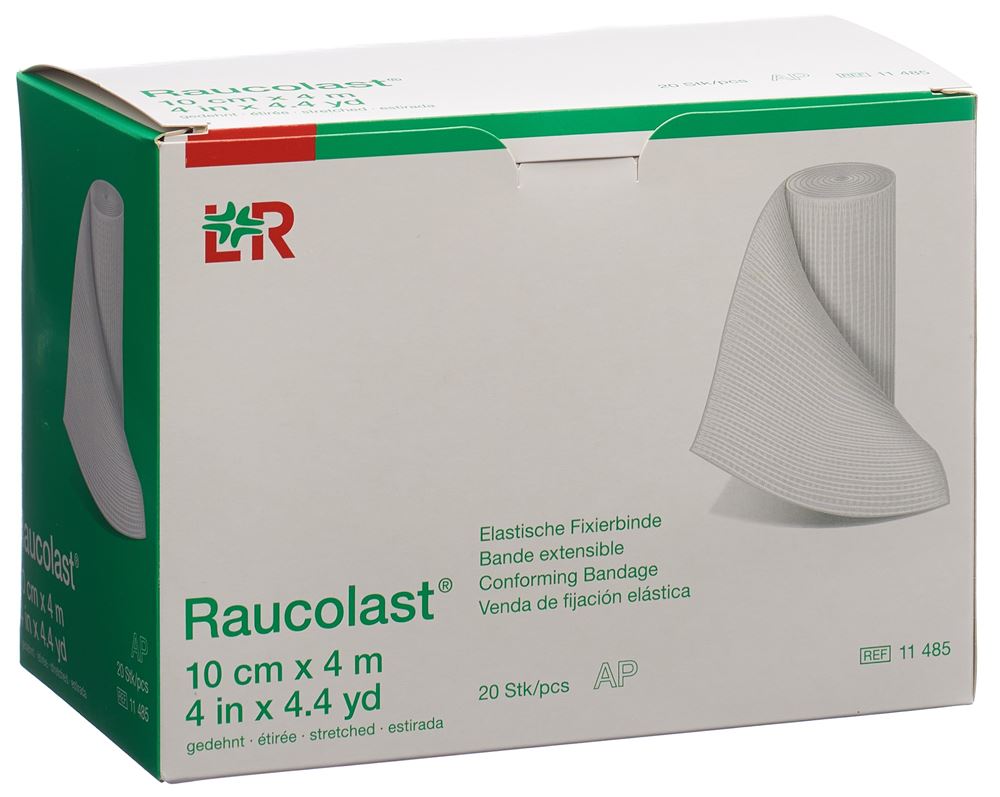 Image of Raucolast elastische Fixierbinde 10cmx4m 20 Stk