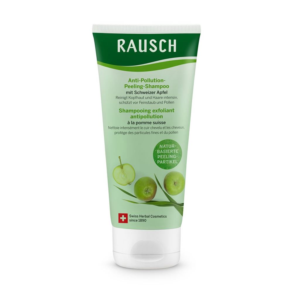 Rausch shampooing exfoliant antipollution à la pomme suisse tb 100 ml