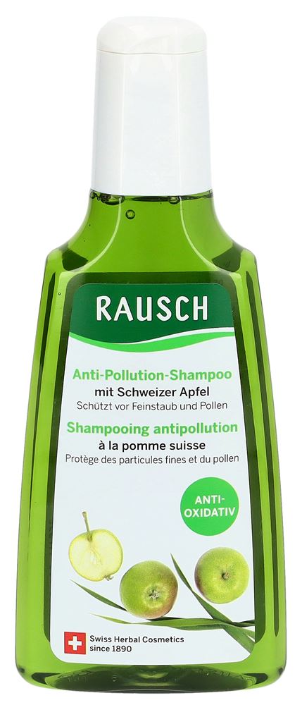 Rausch Anti-Pollution-Shampoo mit schweizer Apfel Fl 200 ml