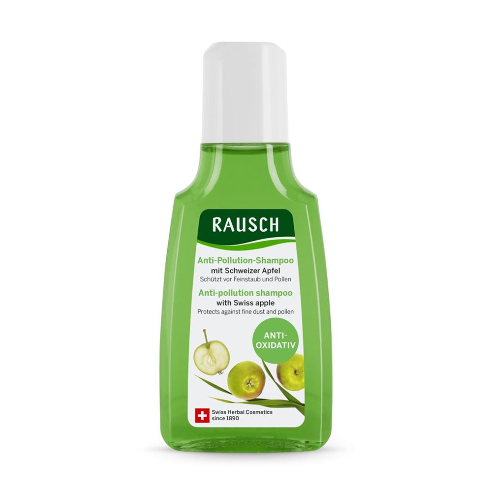 Rausch Anti-Pollution-Shampoo mit schweizer Apfel Fl 40 ml