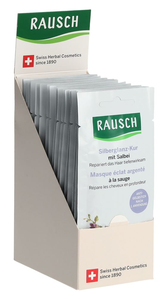 Rausch maschera brillantezza argento alla salvia 20 x 15 ml