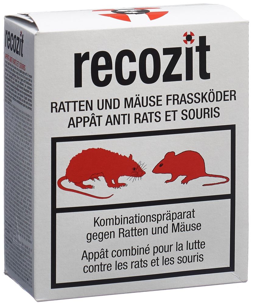 Recozit Ratten und Mäuse 10 x 15 g