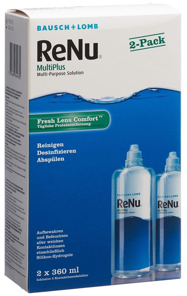 Image of ReNu MultiPlus Twin Box 2 x 360 ml