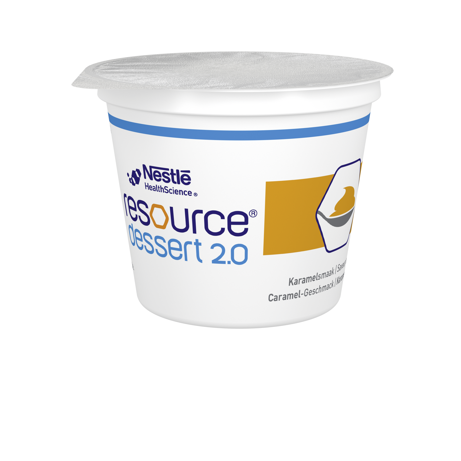 Resource dessert 2.0 caramel 4 cup 125 g