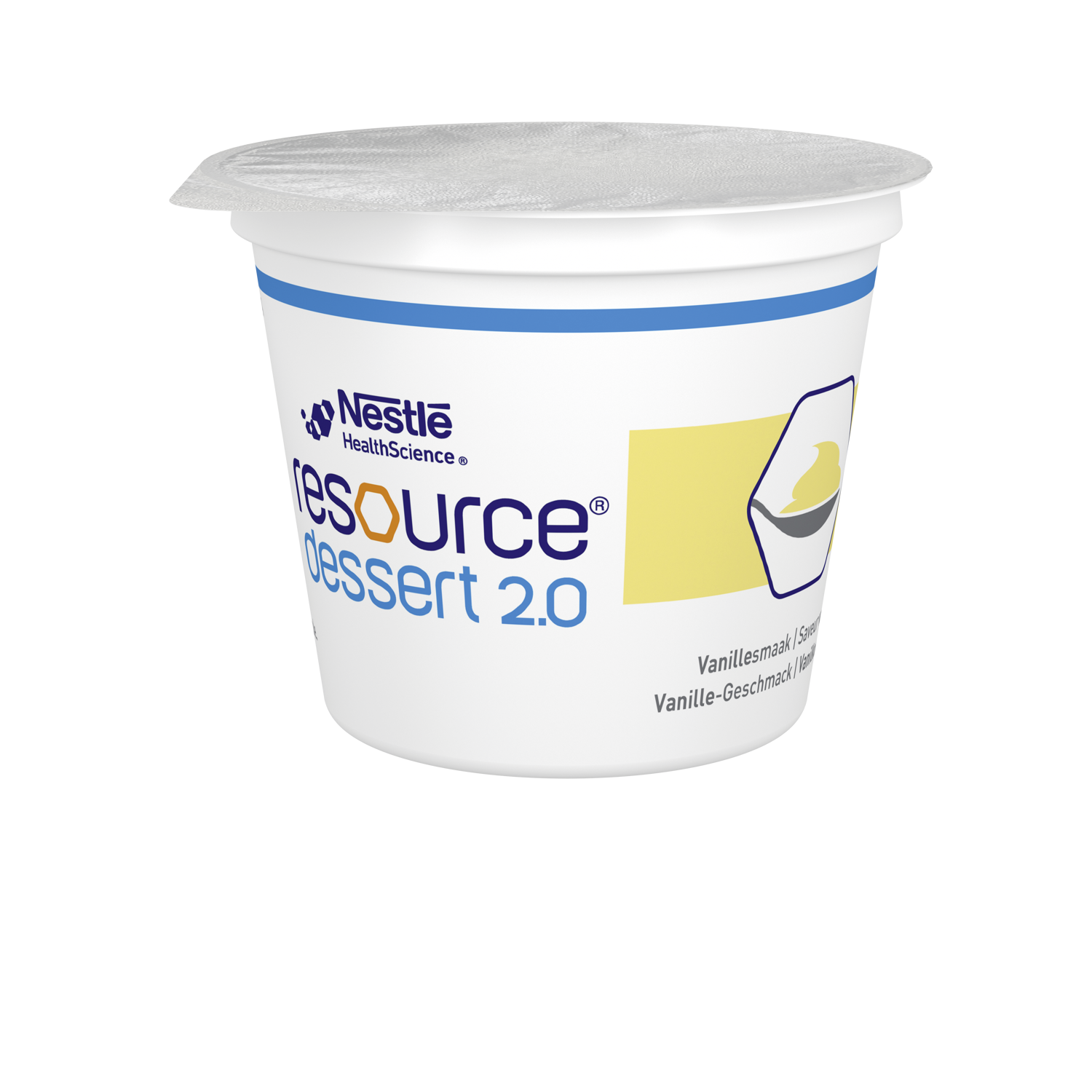 Resource dessert 2.0 vanille 4 cup 125 g
