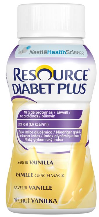 Resource Diabet Plus vaniglia 4 flaconi da 200 ml