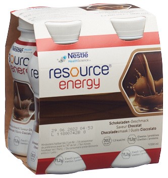 Resource Energy Schokolade 4 Fl 200 ml