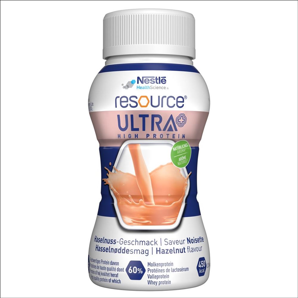 Resource Ultra + Haselnuss 4 Fl 200 ml