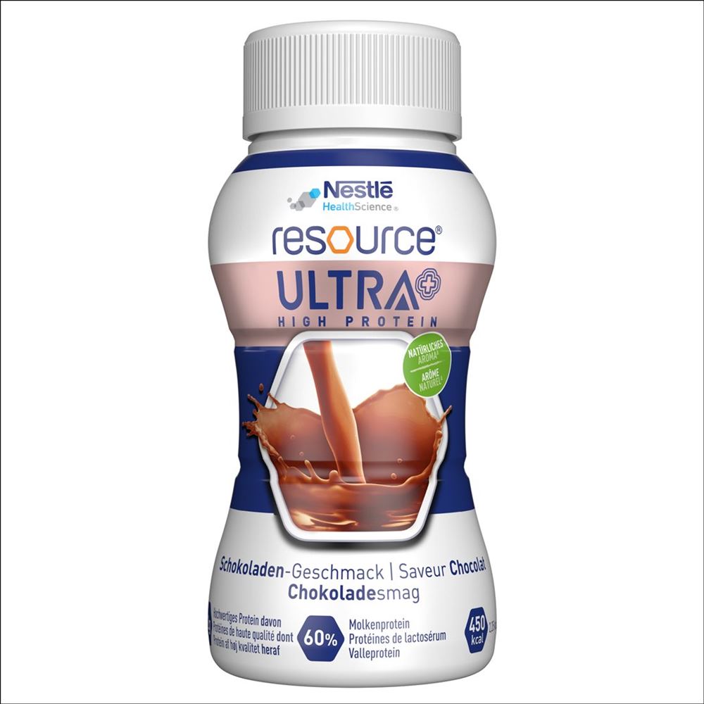 Resource Ultra + Schokolade 4 Fl 200 ml