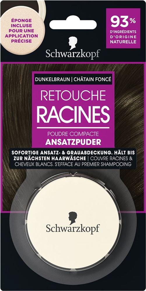 Retouche Racines Ansatz-Puder Dunkelbraun