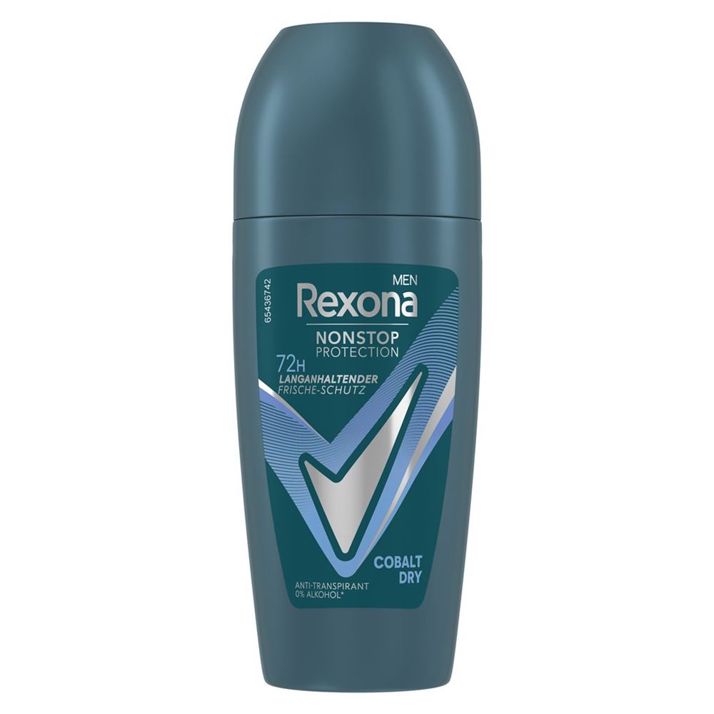 Rexona Men Nonstop Protection Anti Transpirant Deo Roll-On Cobalt Dry (50ml)
