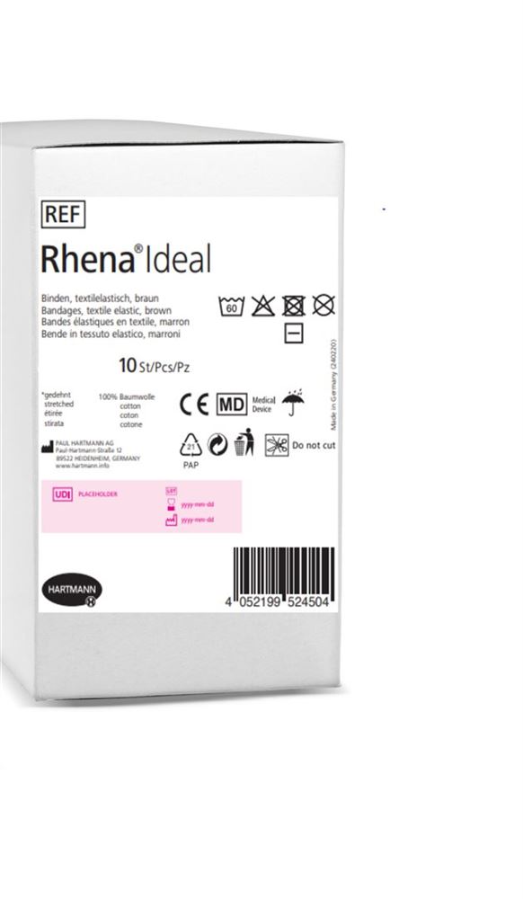 Image of Rhena Ideal Elastische Binde 10cmx5m hautfarben 10 Stk