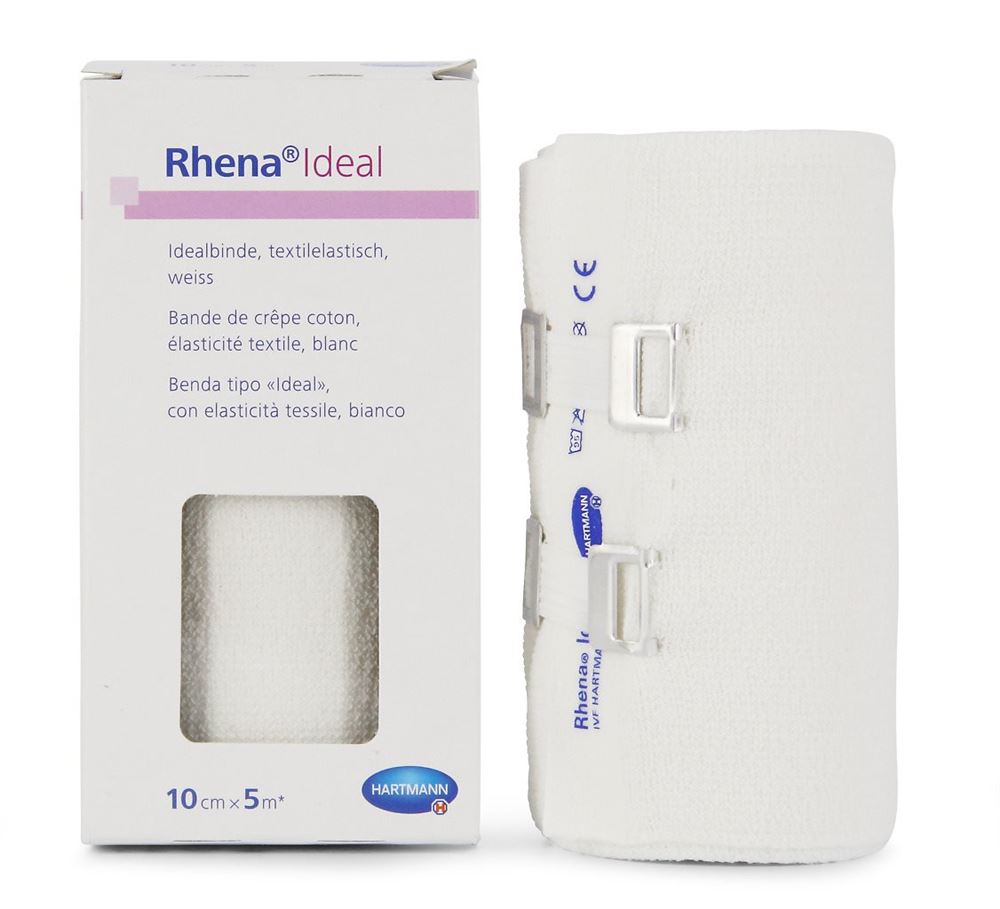 Image of Rhena Ideal Elastische Binde 8cmx5m hautfarben 10 Stk