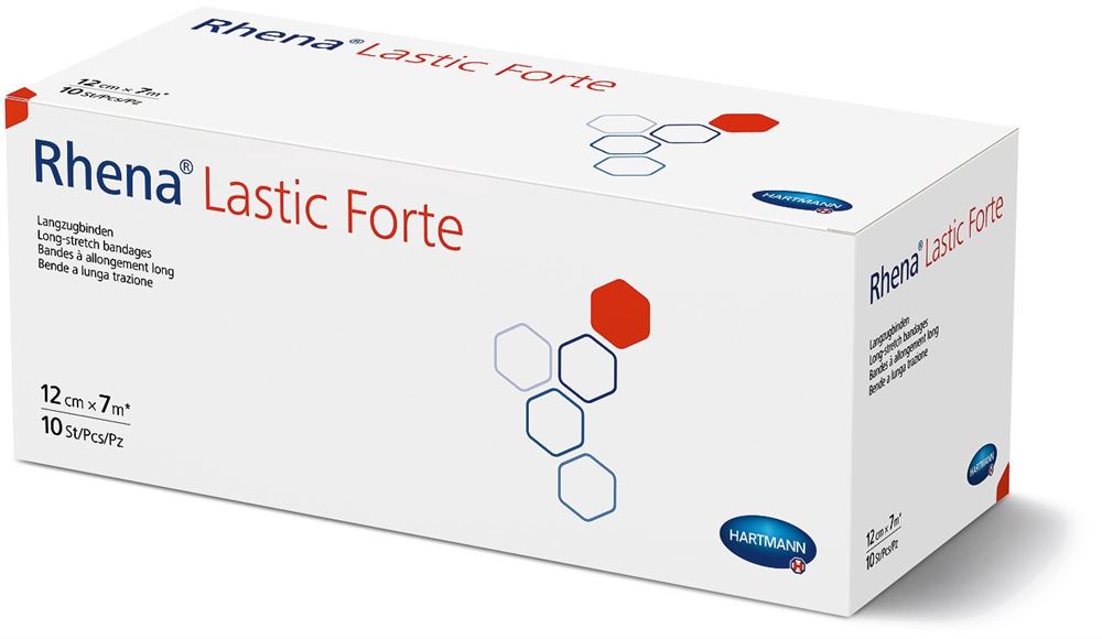 Image of Rhena Lastic Forte 12cmx7m hautfarbig 10 Stk