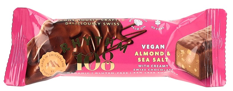 Rhythm108 Sweet N Salty Almond Chocolate Bar 33 g