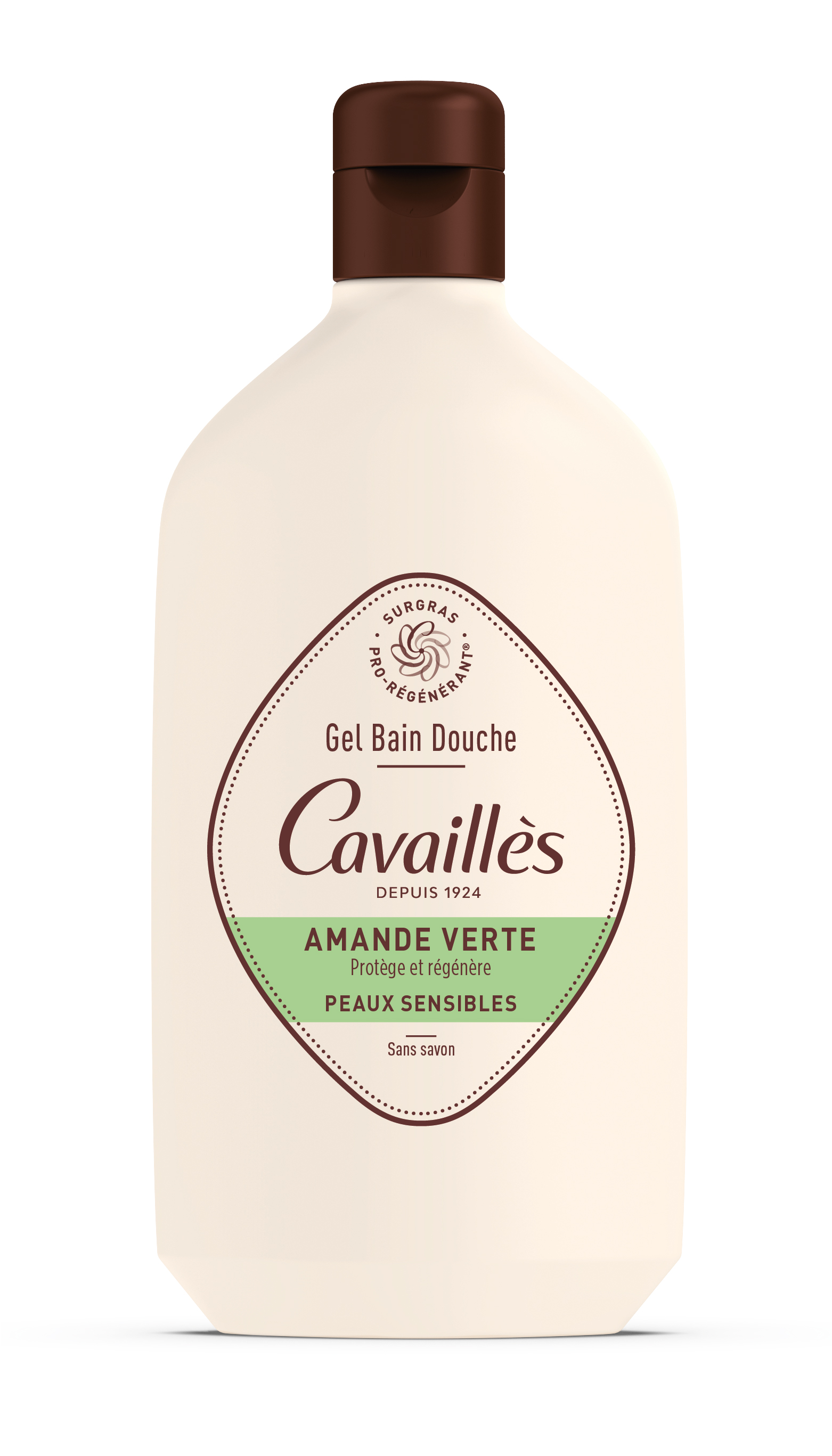 Rogé Cavaillès Gel Bain Douche Amande Verte fl 400 ml