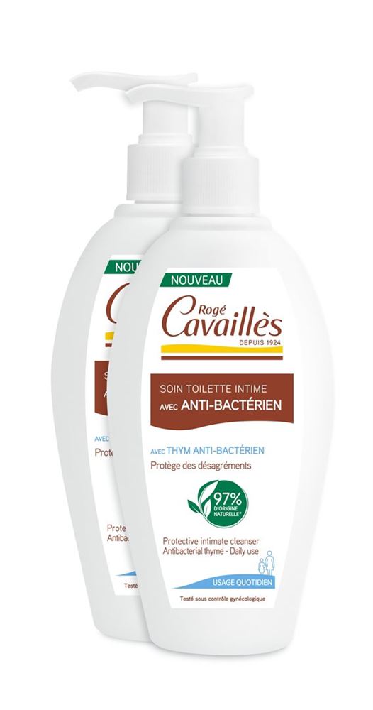 Rogé Cavaillès Gel Intimo Antibatterico 2 flaconi 250 ml