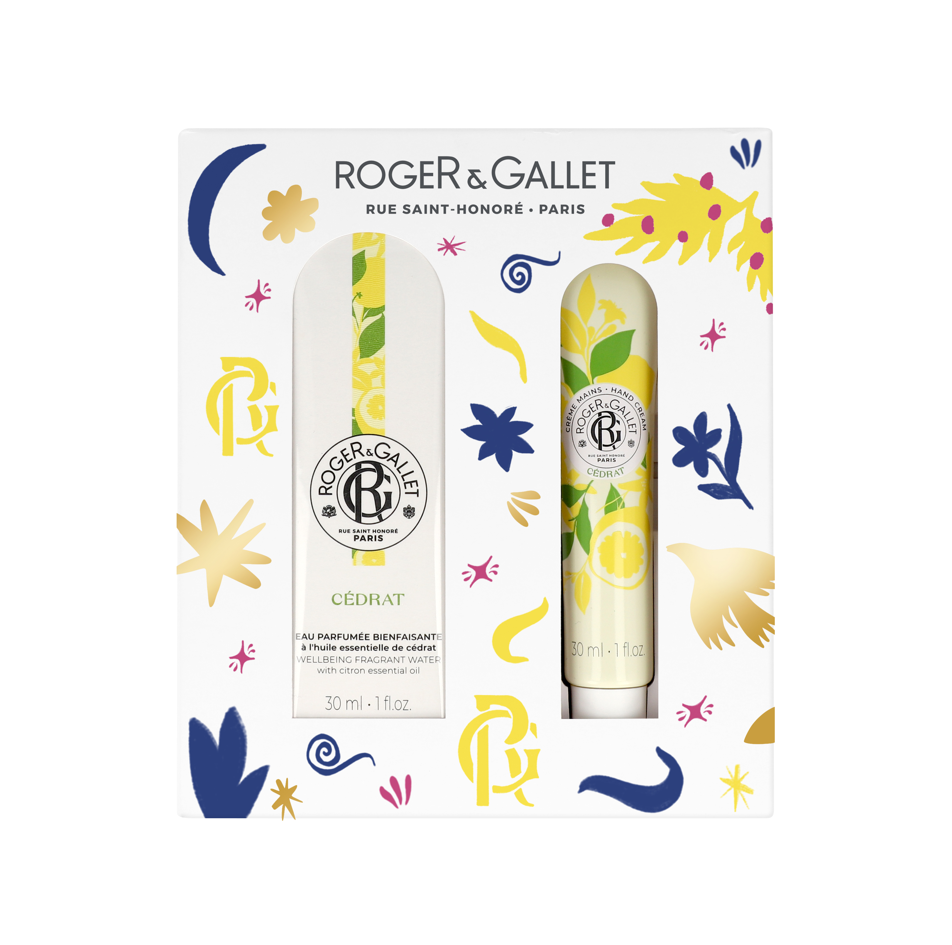 Image of Roger & Gallet Cedrat Coffret Noël 2024 2 Stk