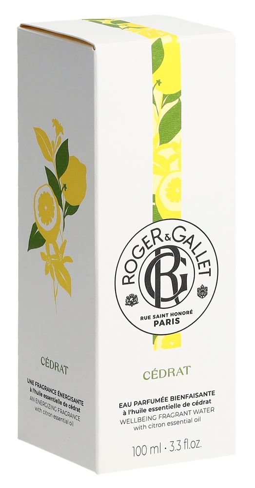Roger & Gallet Cedrat Eau Parfumée 100 ml