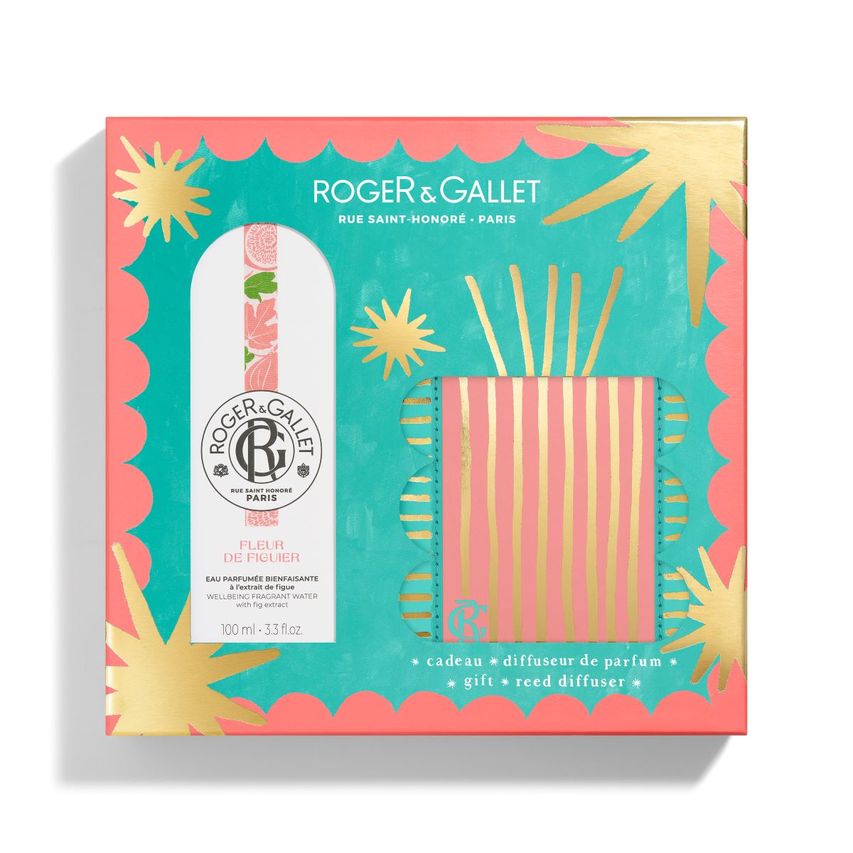 Image of Roger & Gallet Coffret Felur de Figuier Eau de Parfum 100ml