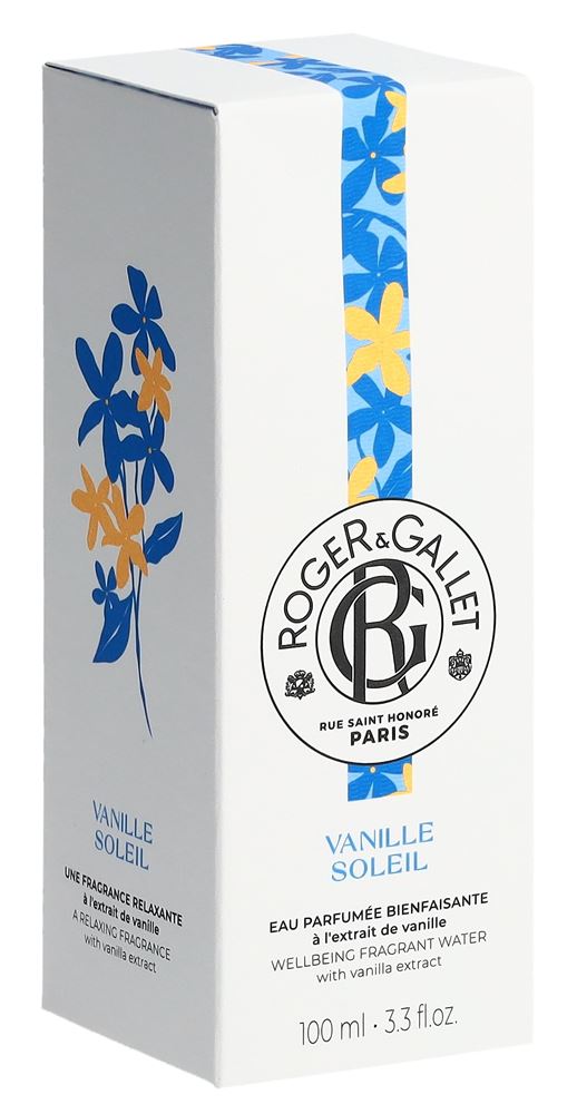 Roger & Gallet Eau Parfumée Vanille Soleil 100 ml