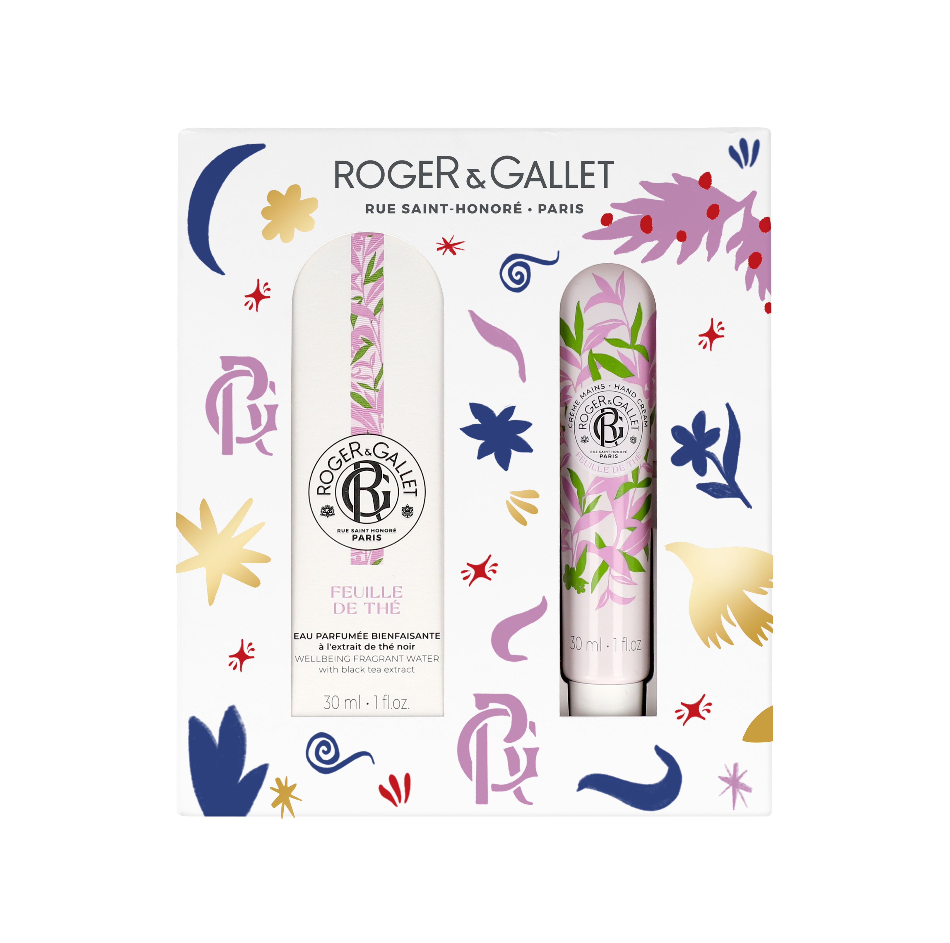 Roger & Gallet Feuille de Thé Coffret Noël 2024 2 pce