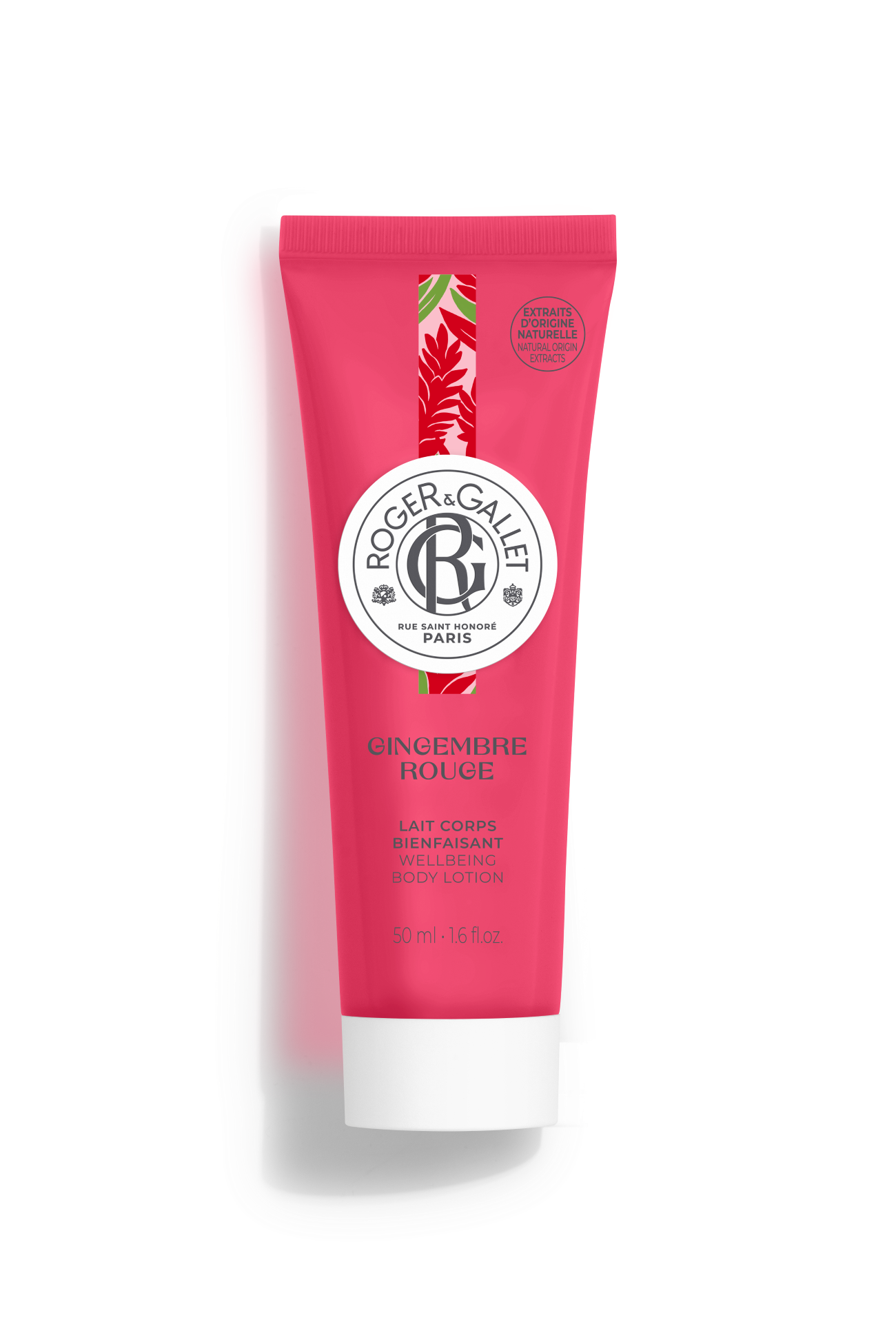 Image of Roger & Gallet Gingembre Rouge Lait pour le Corps 50 ml