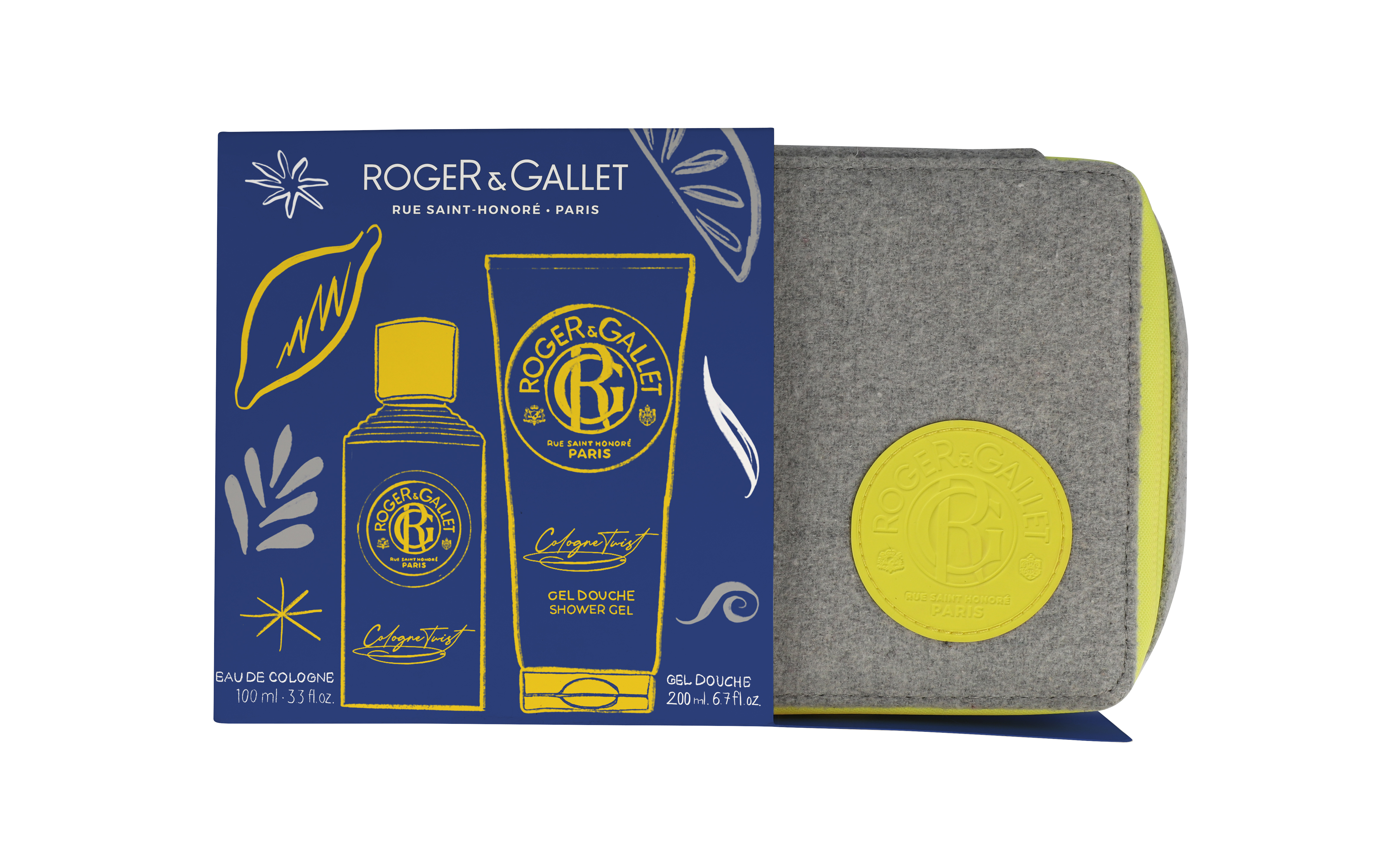 Image of Roger & Gallet L"Homme Coffret Cologne Twist 2 Stk'