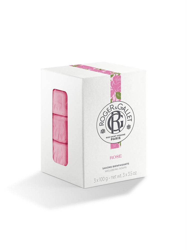 Roger & Gallet Rose Boite 3 Savons 3 x 100 g