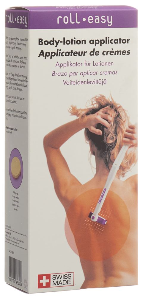 roll easy applicatore per creme con 4 accessori