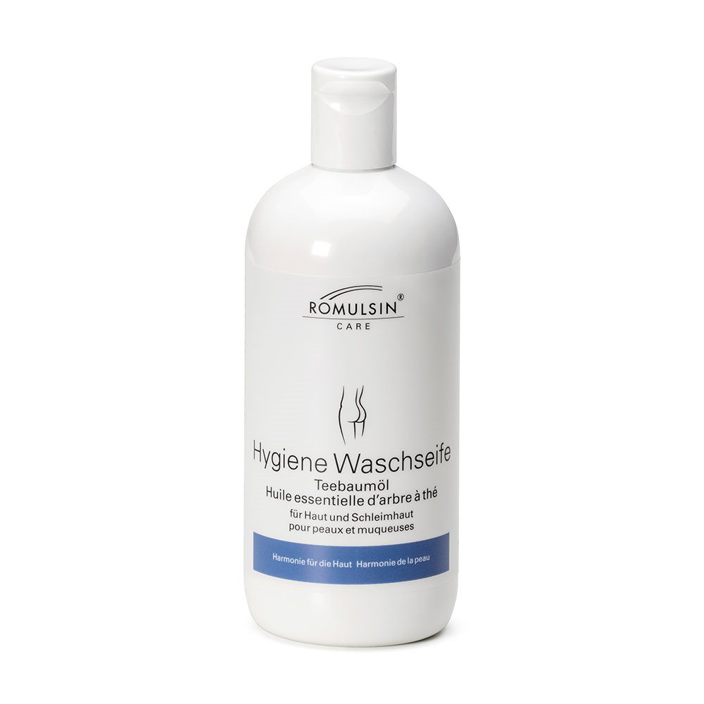 Image of Romulsin Hygiene Waschseife Teebaumöl Fl 500 ml