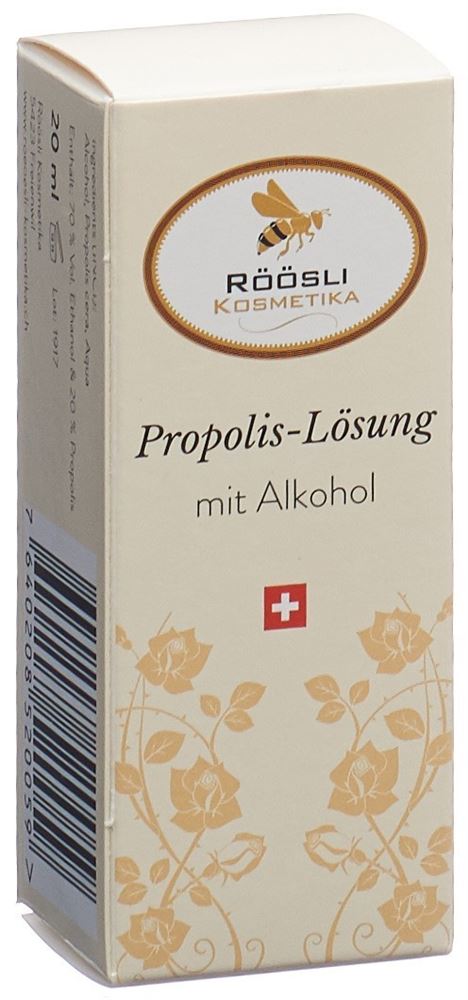 Image of Röösli Propolis Lösung mit Alkohol Fl 20 ml